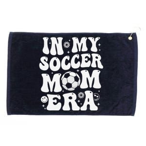 In My Soccer Mom Era Funny Soccer Mom Gifts Grommeted Golf Towel