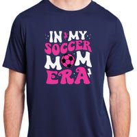 In My Soccer Mom Era Cute Groovy Soccer Mom Adult ChromaSoft Performance T-Shirt