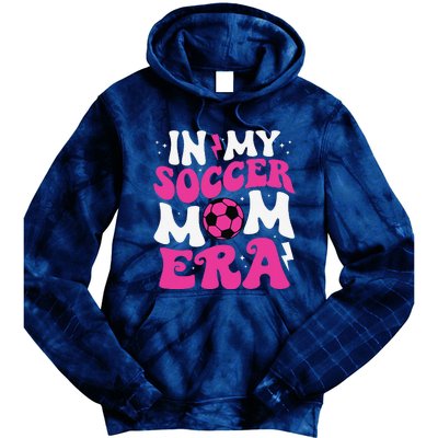 In My Soccer Mom Era Cute Groovy Soccer Mom Tie Dye Hoodie