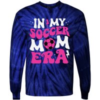 In My Soccer Mom Era Cute Groovy Soccer Mom Tie-Dye Long Sleeve Shirt