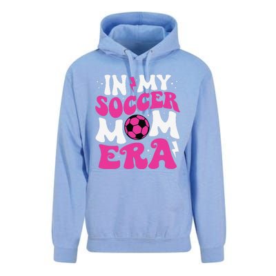 In My Soccer Mom Era Cute Groovy Soccer Mom Unisex Surf Hoodie