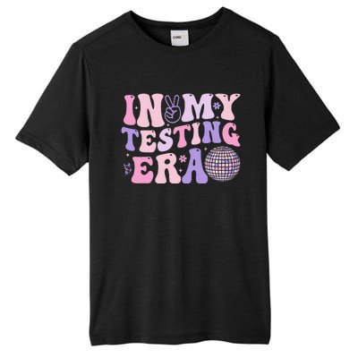 In My Testing Era Test Day Retro Motivational Teacher Tall Fusion ChromaSoft Performance T-Shirt