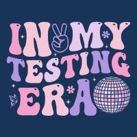 In My Testing Era Test Day Retro Motivational Teacher Drawstring Bag