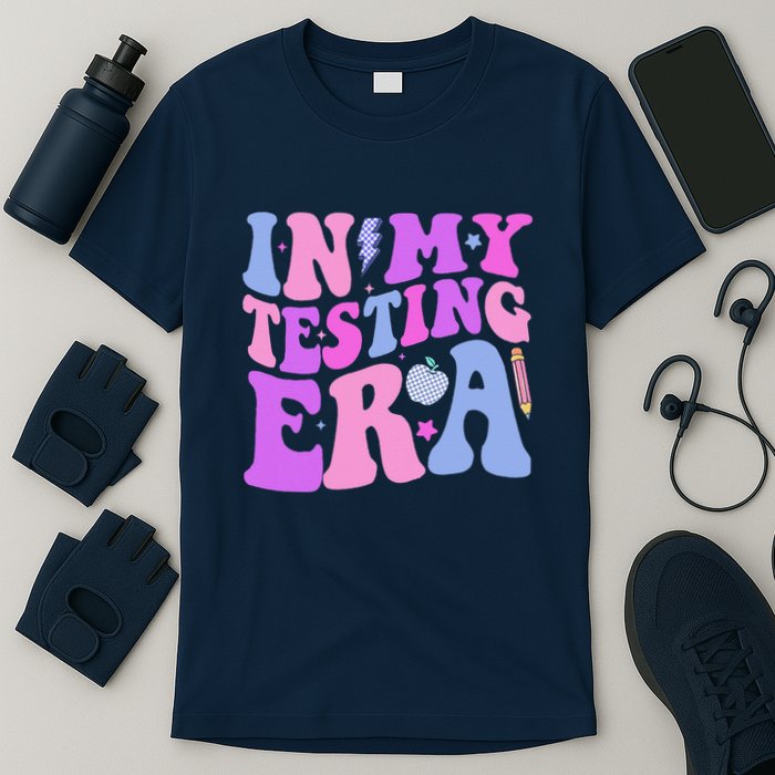 In My Testing Era Test Day Retro Motivational Teacher T-Shirt