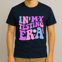 In My Testing Era Test Day Retro Motivational Teacher T-Shirt
