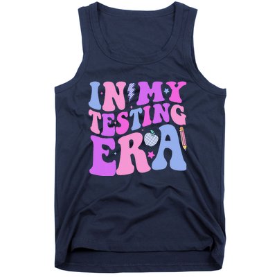 In My Testing Era Test Day Retro Motivational Teacher Tank Top