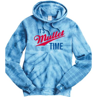 ItS Mullet Time Funny Redneck Mullet Tie Dye Hoodie