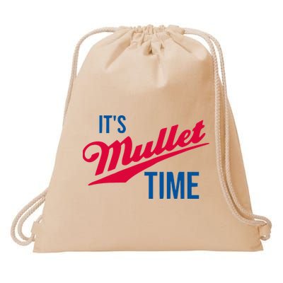 ItS Mullet Time Funny Redneck Mullet Drawstring Bag