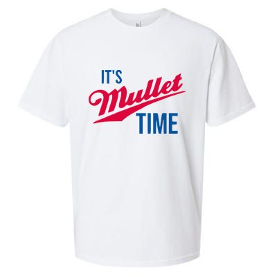 ItS Mullet Time Funny Redneck Mullet Sueded Cloud Jersey T-Shirt