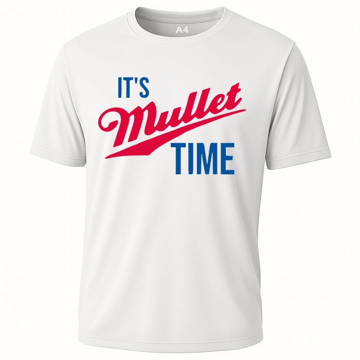 ItS Mullet Time Funny Redneck Mullet Performance Shirt
