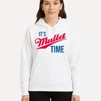 ItS Mullet Time Funny Redneck Mullet Hoodie