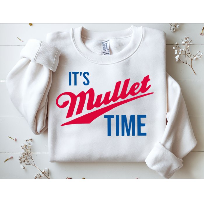 ItS Mullet Time Funny Redneck Mullet Sweatshirt