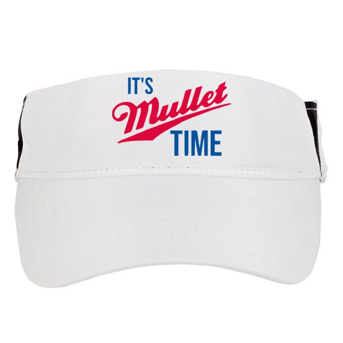 ItS Mullet Time Funny Redneck Mullet Adult Drive Performance Visor