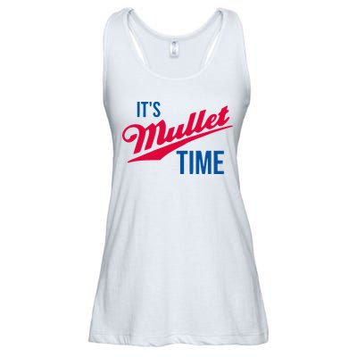 ItS Mullet Time Funny Redneck Mullet Ladies Essential Flowy Tank