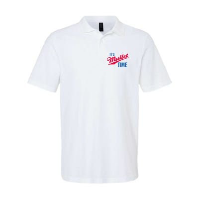 ItS Mullet Time Funny Redneck Mullet Polo