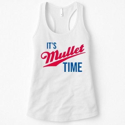 ItS Mullet Time Funny Redneck Mullet Womens Tank Top