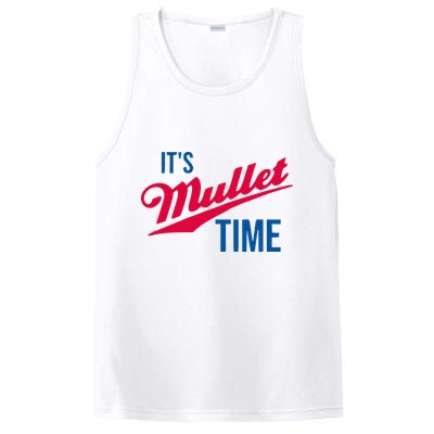 ItS Mullet Time Funny Redneck Mullet PosiCharge Competitor Tank