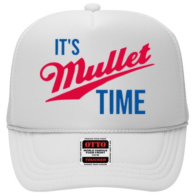 ItS Mullet Time Funny Redneck Mullet Trucker Hat