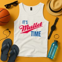 ItS Mullet Time Funny Redneck Mullet Tank Top