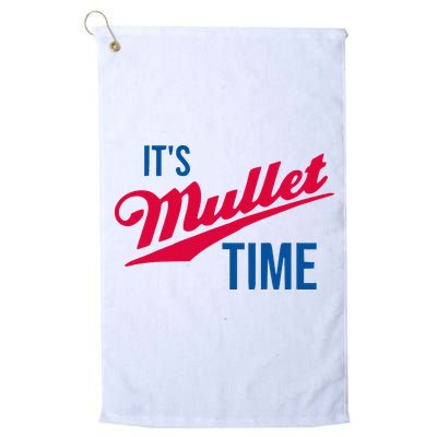 ItS Mullet Time Funny Redneck Mullet Golf Towel