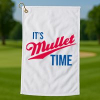 ItS Mullet Time Funny Redneck Mullet Golf Towel