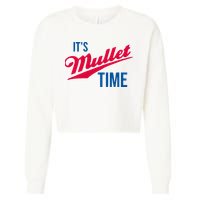 ItS Mullet Time Funny Redneck Mullet Cropped Pullover Crew