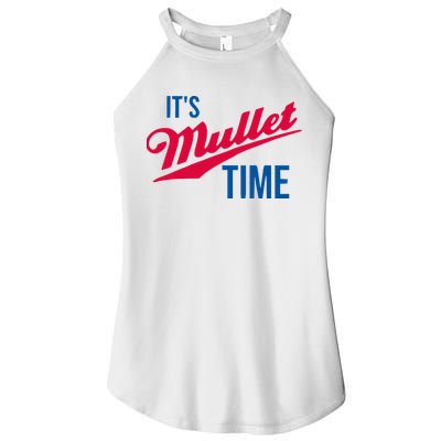 ItS Mullet Time Funny Redneck Mullet Women's Perfect Tri Rocker Tank