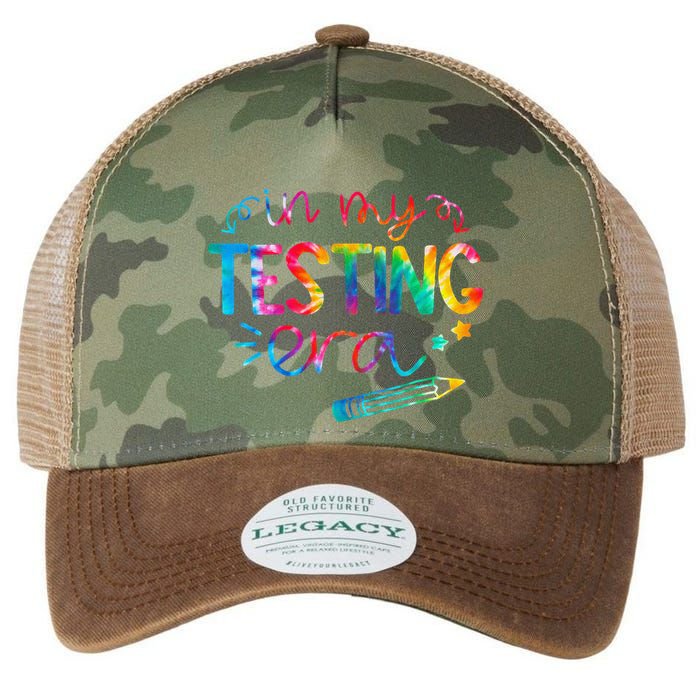 In My Testing Era Tie Dye Test Day For Student Teacher Legacy Tie Dye Trucker Hat