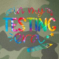 In My Testing Era Tie Dye Test Day For Student Teacher Legacy Tie Dye Trucker Hat