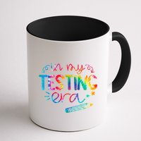 In My Testing Era Tie Dye Test Day For Student Teacher Mug