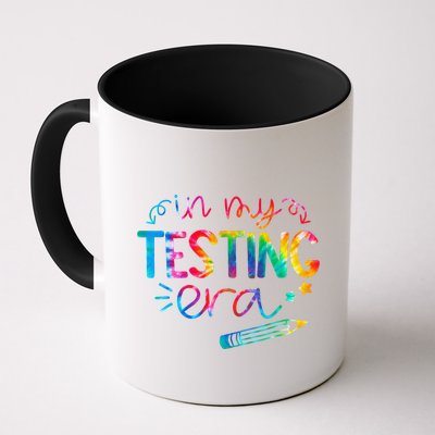 In My Testing Era Tie Dye Test Day For Student Teacher Mug