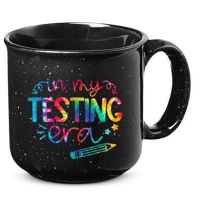 In My Testing Era Tie Dye Test Day For Student Teacher 15oz Campfire Ceramic Mug