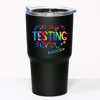In My Testing Era Tie Dye Test Day For Student Teacher Tumbler