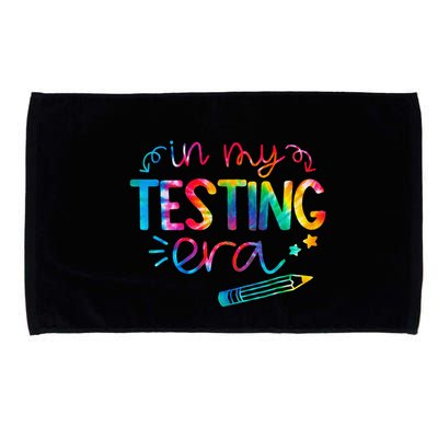 In My Testing Era Tie Dye Test Day For Student Teacher Microfiber Hand Towel