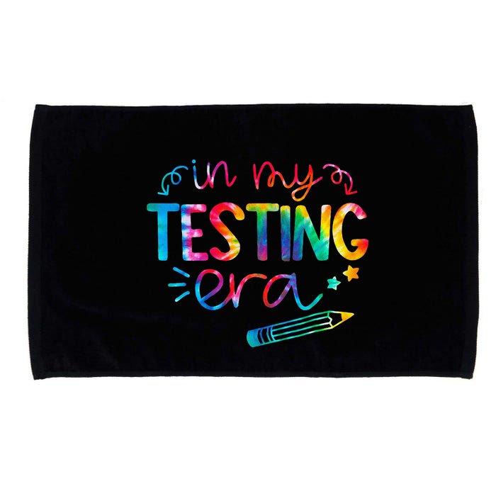 In My Testing Era Tie Dye Test Day For Student Teacher Microfiber Hand Towel