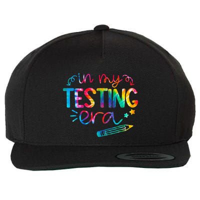 In My Testing Era Tie Dye Test Day For Student Teacher Wool Snapback Cap