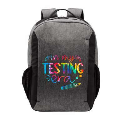 In My Testing Era Tie Dye Test Day For Student Teacher Vector Backpack