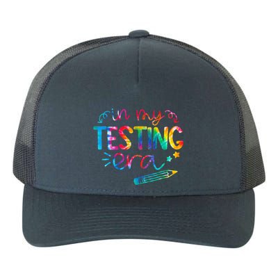 In My Testing Era Tie Dye Test Day For Student Teacher Yupoong Adult 5-Panel Trucker Hat