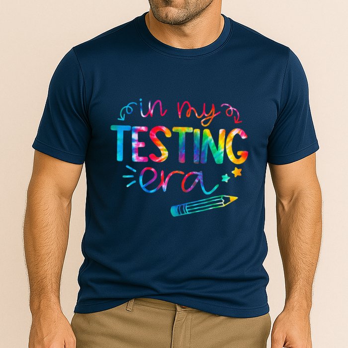 In My Testing Era Tie Dye Test Day For Student Teacher Performance Shirt