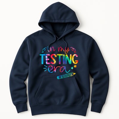 In My Testing Era Tie Dye Test Day For Student Teacher Hoodie