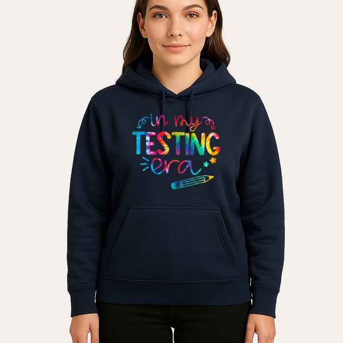 In My Testing Era Tie Dye Test Day For Student Teacher Hoodie