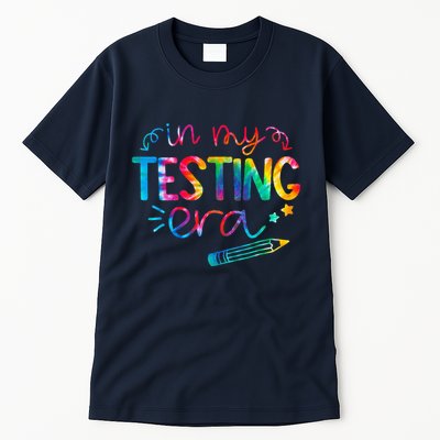 In My Testing Era Tie Dye Test Day For Student Teacher Tall T-Shirt