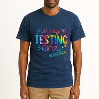 In My Testing Era Tie Dye Test Day For Student Teacher Tall T-Shirt