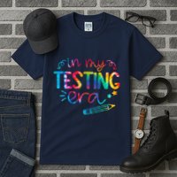 In My Testing Era Tie Dye Test Day For Student Teacher Tall T-Shirt