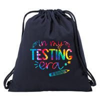 In My Testing Era Tie Dye Test Day For Student Teacher Drawstring Bag