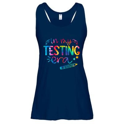 In My Testing Era Tie Dye Test Day For Student Teacher Ladies Essential Flowy Tank