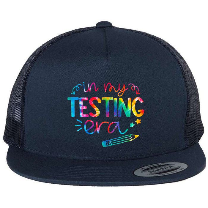 In My Testing Era Tie Dye Test Day For Student Teacher Flatbill Hat