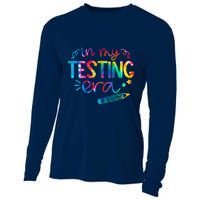 In My Testing Era Tie Dye Test Day For Student Teacher Cooling Performance Long Sleeve Crew
