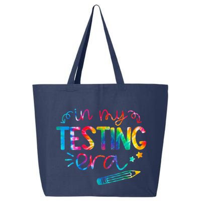 In My Testing Era Tie Dye Test Day For Student Teacher 25L Jumbo Tote