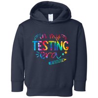 In My Testing Era Tie Dye Test Day For Student Teacher Toddler Hoodie
